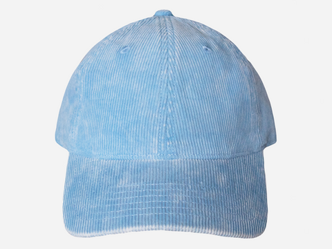 Brim&Brawn Corduroy Cap Light Blue