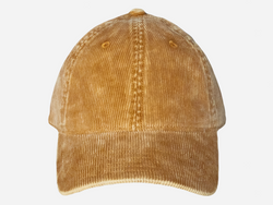 Brim&Brawn Corduroy Cap Yellow