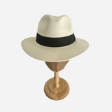 Panama Style Straw Hat Ivory