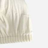 Beanie with Double Pompom and Soft Lining