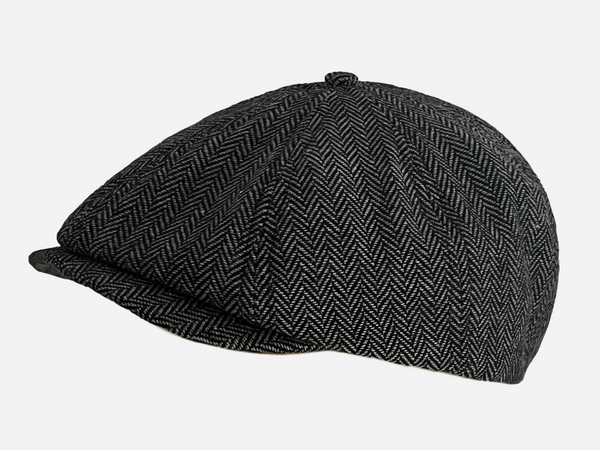 Brim&Brawn Flat Cap in Grey