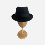 Wool Felt Hat Trilby Black