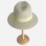 Panama Style Straw Hat Lemon