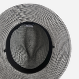 Panama Style Straw Hat Black