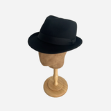 Wool Felt Hat Trilby Black
