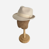 Wool Felt Hat Trilby Cream