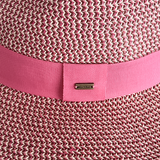 Panama Style Straw Hat Pink