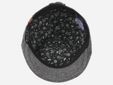 Brim&Brawn Flat Cap in Grey Cotton