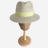 Panama Style Straw Hat Lemon