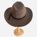 Wool Felt Hat Cowboy Brown