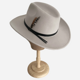 Wool Felt Hat Cowboy Sand