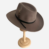 Wool Felt Hat Cowboy Brown