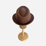 Wool Felt Hat Trilby Brown