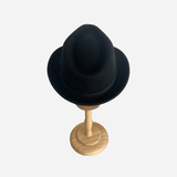 Wool Felt Hat Trilby Black