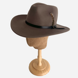Wool Felt Hat Cowboy Brown