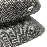 Brim&Brawn Flat Cap in Grey