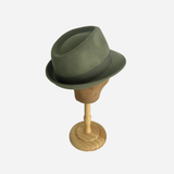 Wool Felt Hat Trilby Green