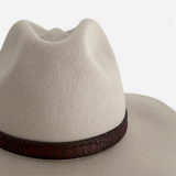 Wool Felt Hat Fedora Cowboy Sand