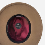 Wool Felt Hat Fedora Cowboy Camel