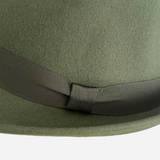 Wool Felt Hat Trilby Green