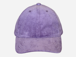 Brim&Brawn Corduroy Cap Purple