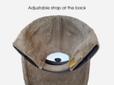 Brim&Brawn Corduroy Cap Brown