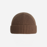 Beanie with Short Brim Unisex
