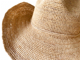 Crotched  Raffia Cowboy Hat GW3002