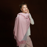 WS104 Warm Scarf Double Sided Grey